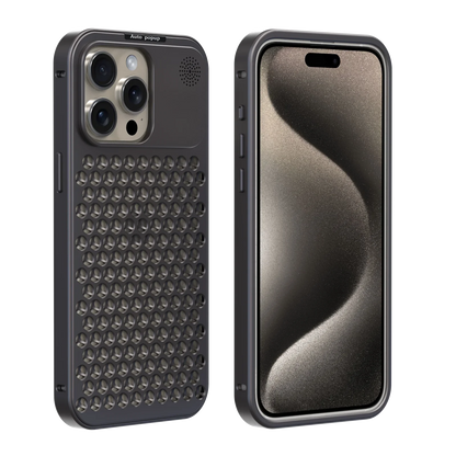 Aluminum alloy scented phone case