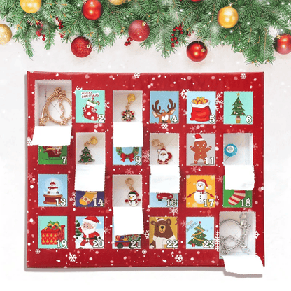 diy christmas advent calendar bracelets set