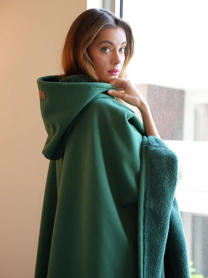 ✨2025 New Arrival💎Loose Hooded Poncho Hoodie