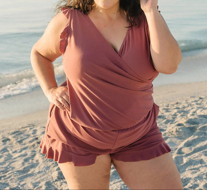 ✨Swim Romper Built-In Bra