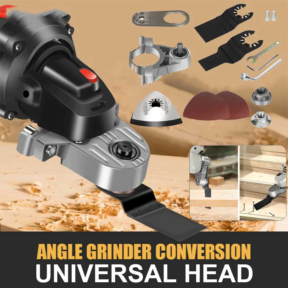 🔩💕Limited time offer - angle grinder conversion universal head set