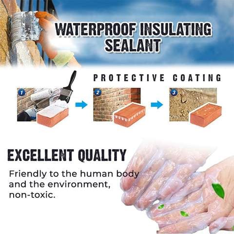 aldorian™-🎊 -Waterproof Insulation Sealant Emulsion(Free Brush)