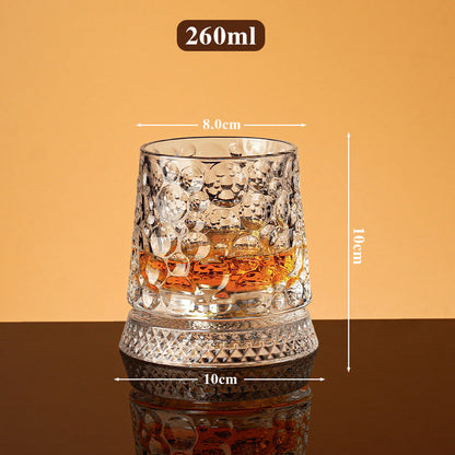 360° Rotating Whiskey Glass Tumbler🍺