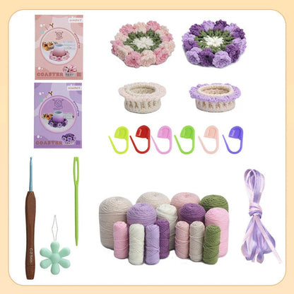 aldorian™-⏰🎁-[DIY Kit]Handmade Diy Lily Of The Valley Coasters-Buy and get a free tutorial book