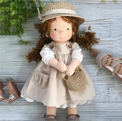 🎁🎁The Best Gift for Kids-Handmade Waldorf Doll👧(Buy 2 Free Shipping!)