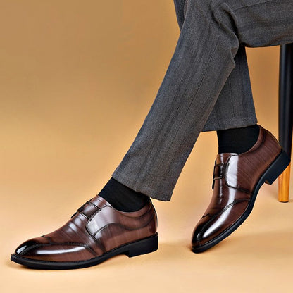 new men's leather sports shoes (suitable for many occasions)