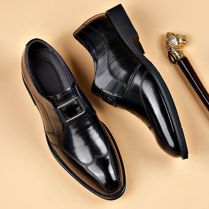 new men's leather sports shoes (suitable for many occasions)