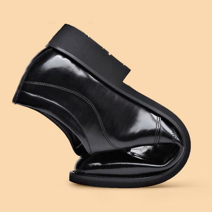 new men's leather sports shoes (suitable for many occasions)