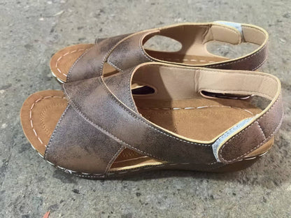 Needtoknit - Limited time offer🔥Women's fish mouth Velcro sandals