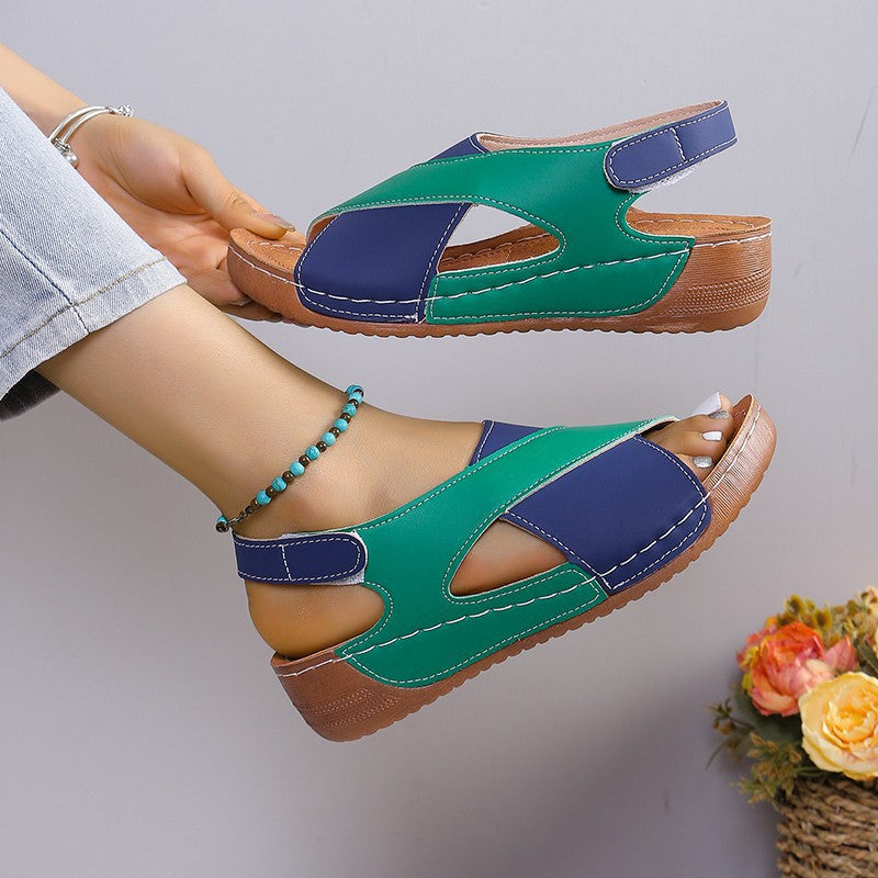 Needtoknit - Limited time offer🔥Women's fish mouth Velcro sandals