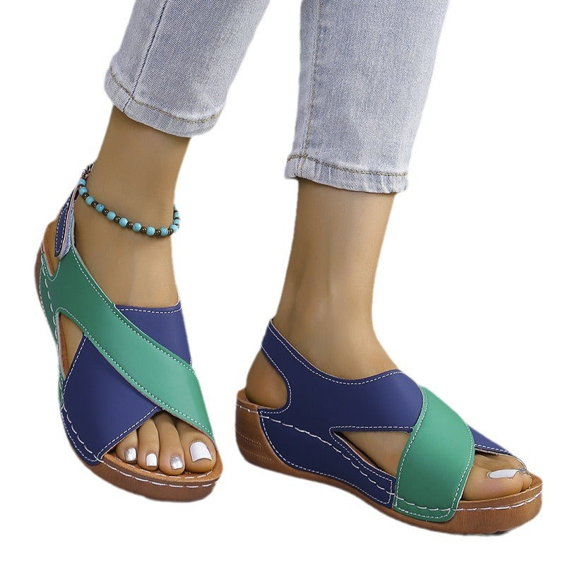 Needtoknit - Limited time offer🔥Women's fish mouth Velcro sandals