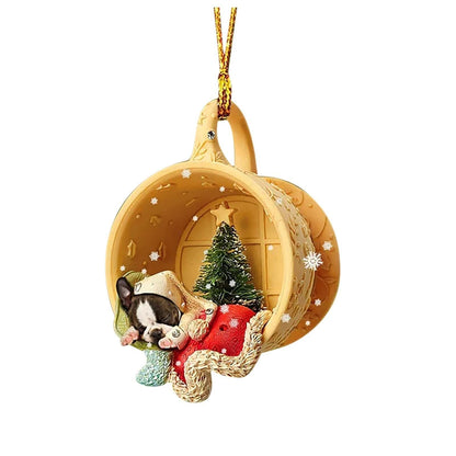 dog-shaped water bottle christmas tree decorations