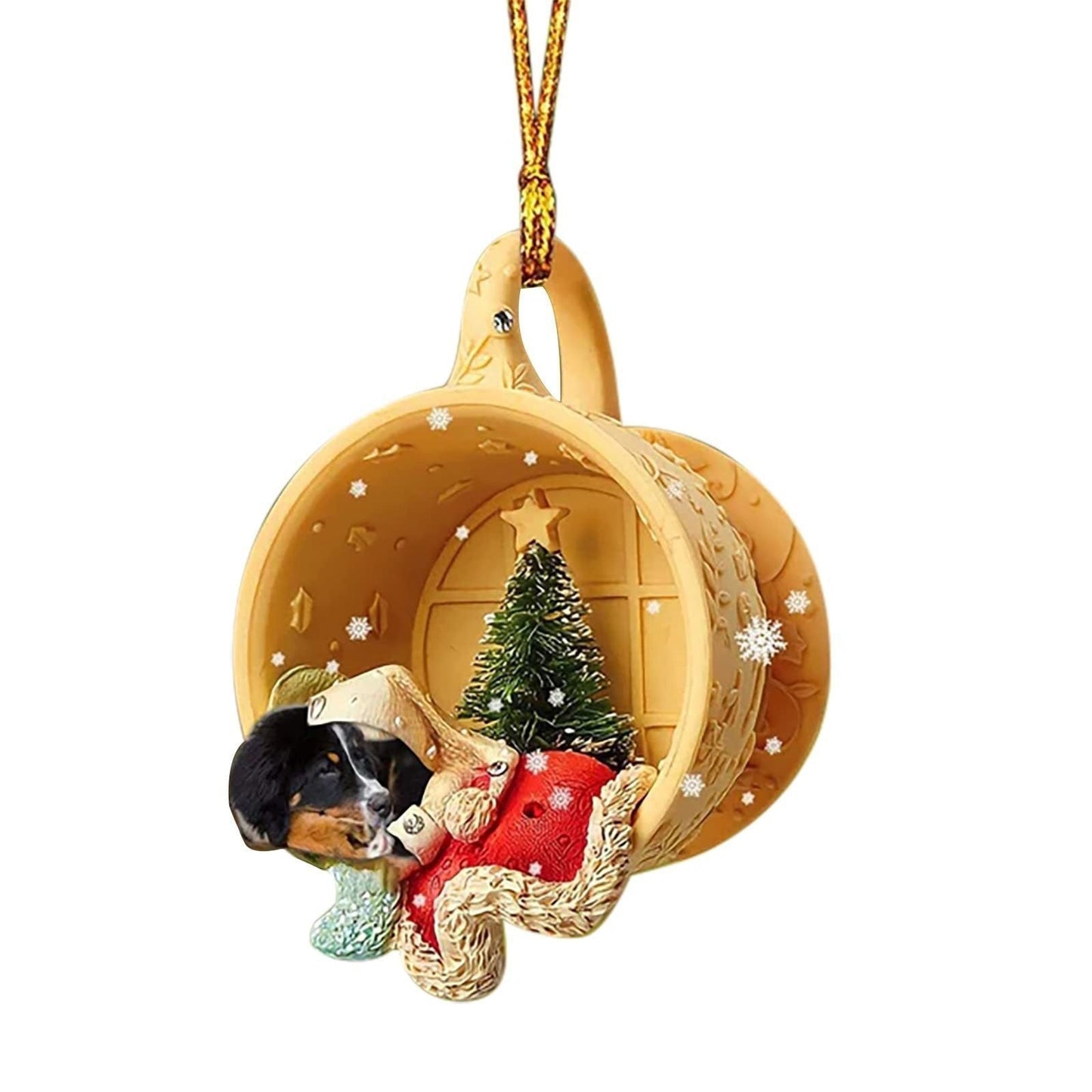 dog-shaped water bottle christmas tree decorations