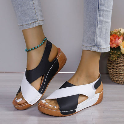 Needtoknit - Limited time offer🔥Women's fish mouth Velcro sandals