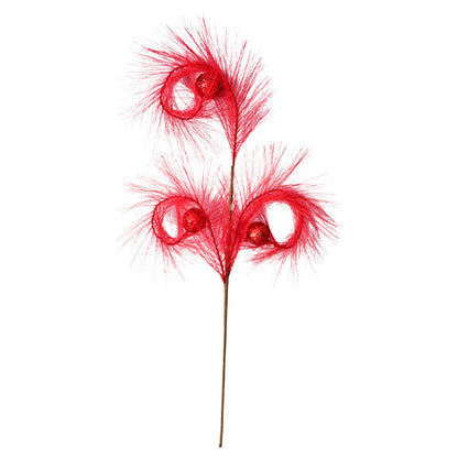 christmas reed grass elf ball simulation green plants