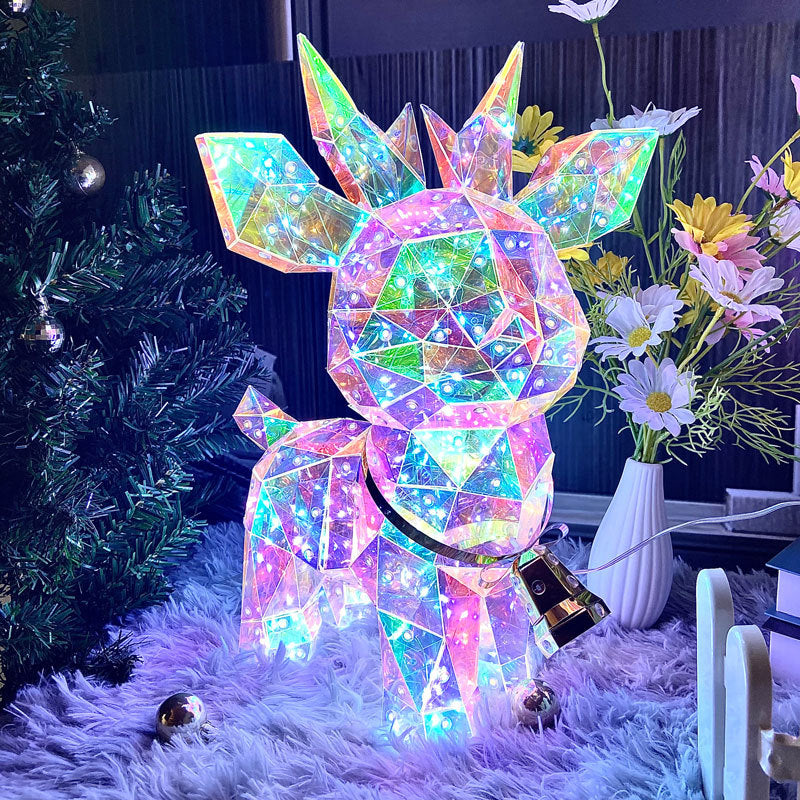 LED Deer Light Snowman Christmas Tree Gift Box