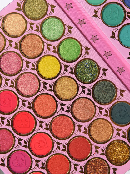 multi color eyeshadow palette