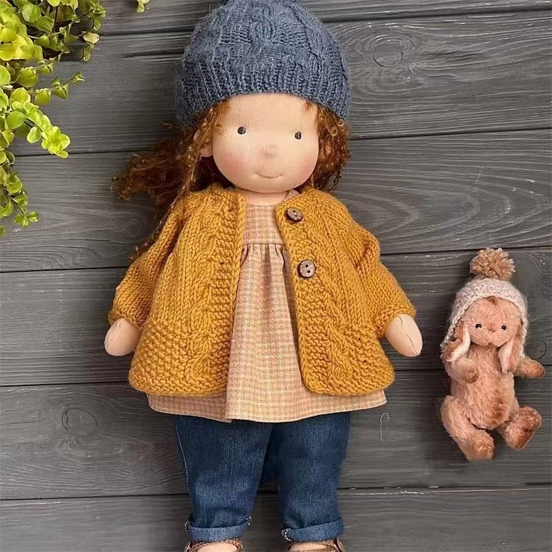 🎁🎁The Best Gift for Kids-Handmade Waldorf Doll👧(Buy 2 Free Shipping!)