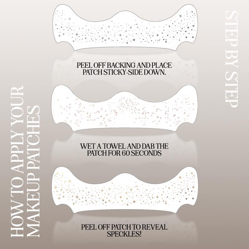 🎁LAST DAY 49% OFF🔥-Gold Glitter Freckles Makeup Patches