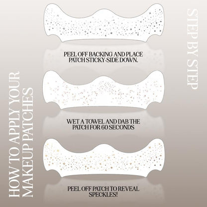 🎁LAST DAY 49% OFF🔥-Gold Glitter Freckles Makeup Patches