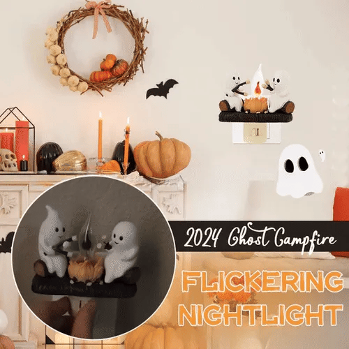 🔥🔥 Hot Selling Now &  Ghost Campfire Flickering Nightlight✨🔥👻