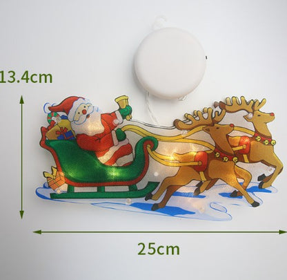 LED Suction Cup Window Pendant Light