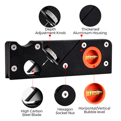 Flash Sale 50% off 🔥Chamfering Planer - Woodworking Angle Smoothing Tool