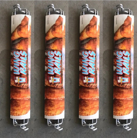 🐔Wing Rails make it easier to grill your chicken wings!🍗