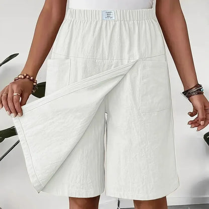 🩴Hot sale 50% off🩳Women's Casual Elastic Waist Wrap Skort