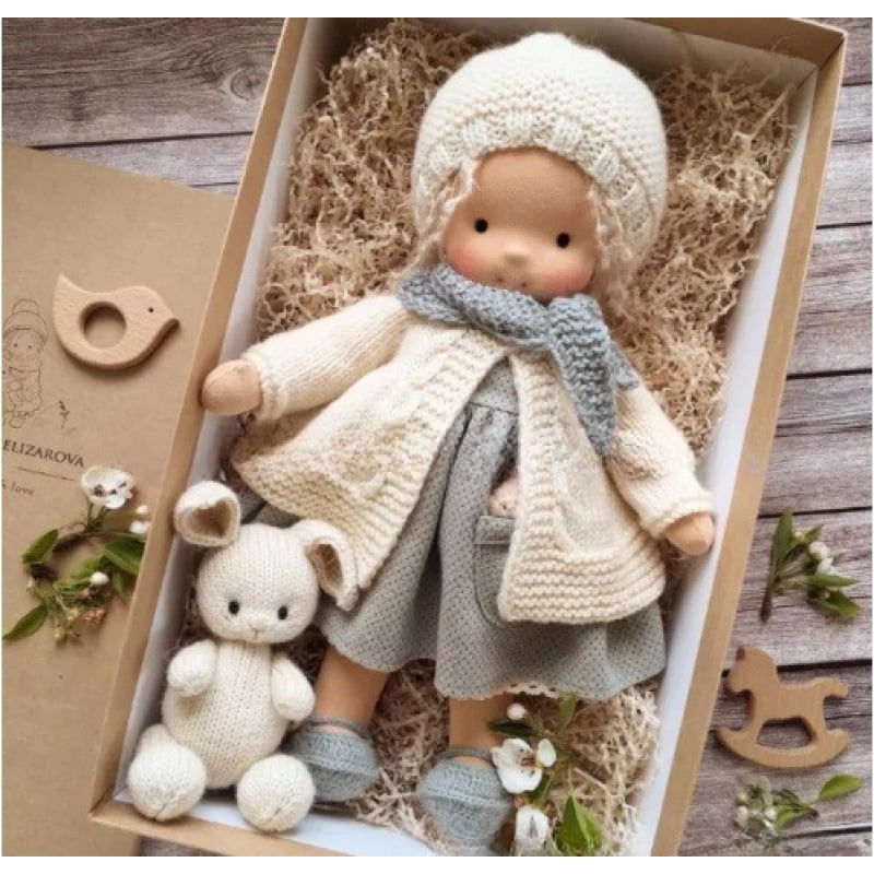 🎁🎁The Best Gift for Kids-Handmade Waldorf Doll👧(Buy 2 Free Shipping!)