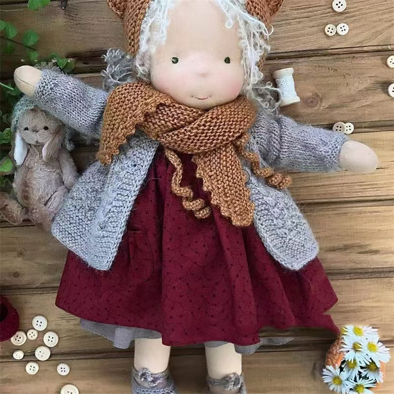 🎁🎁The Best Gift for Kids-Handmade Waldorf Doll👧(Buy 2 Free Shipping!)