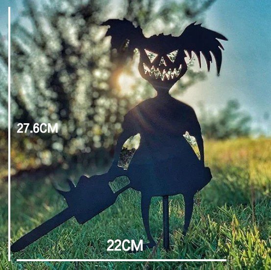 commsmarket-👻Cute and Unique Ghost Zombies - Halloween Yard Decor Metal  Art👻