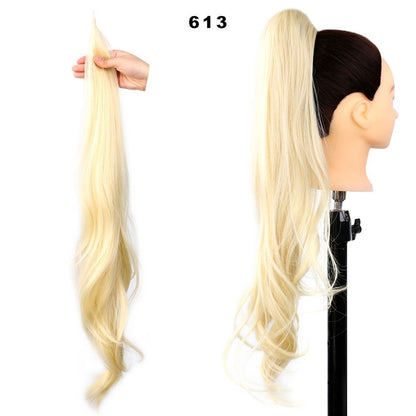 🔥LAST DAY 49% OFF - 32 Inch Wavy Stick Hair With A Long Ponytail