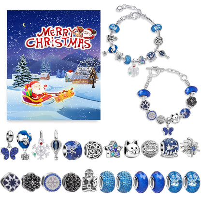 diy christmas advent calendar bracelets set