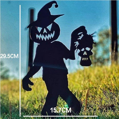 commsmarket-👻Cute and Unique Ghost Zombies - Halloween Yard Decor Metal  Art👻