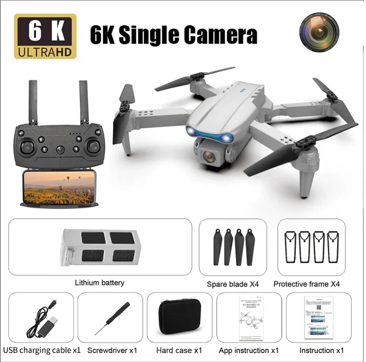🚁ZV1-728Drone-LATEST Drone with 6k UHD camera 📷