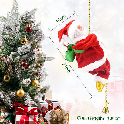 Early Christmas Sale-50%OFF-Musical Climbing Christmas Man