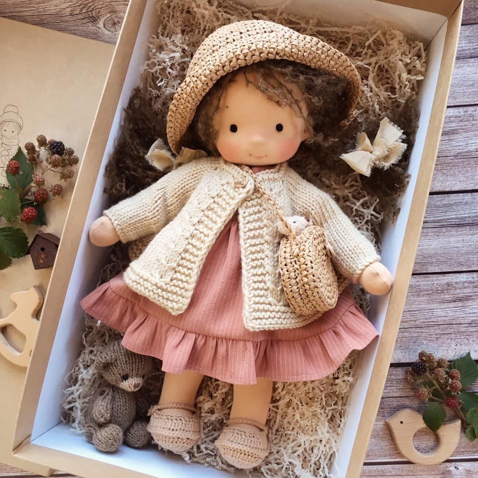 🎁🎁The Best Gift for Kids-Handmade Waldorf Doll👧(Buy 2 Free Shipping!)