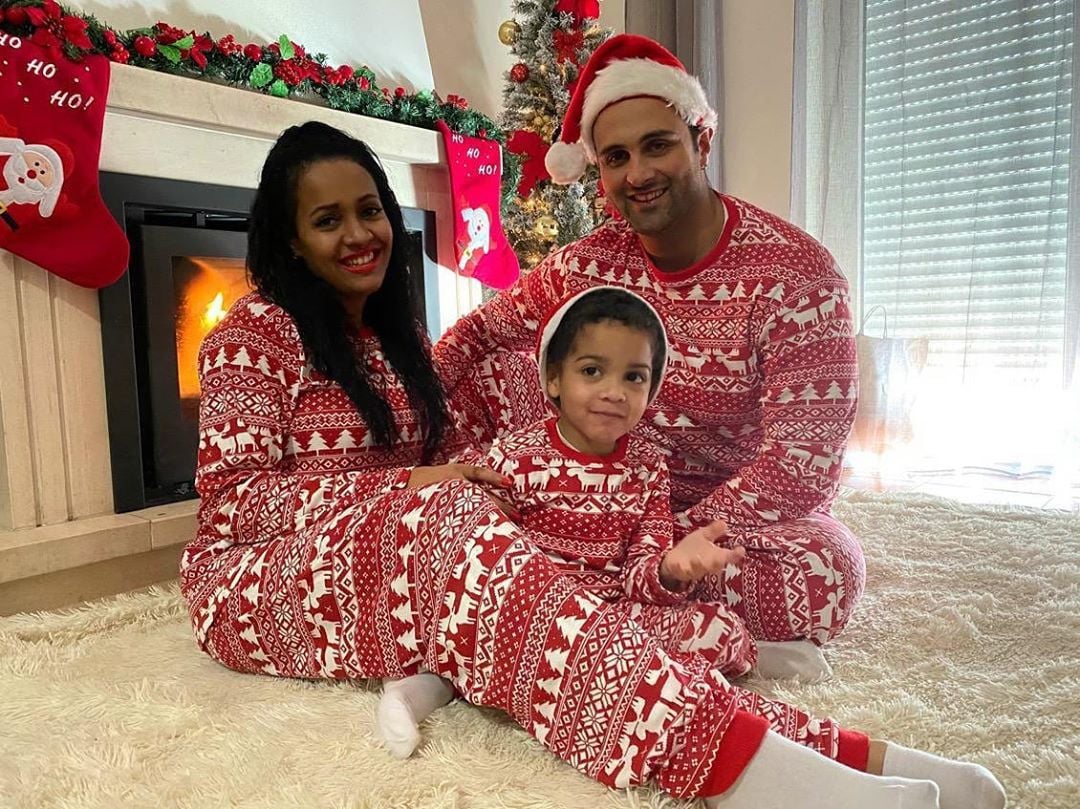 christmas pajama set family