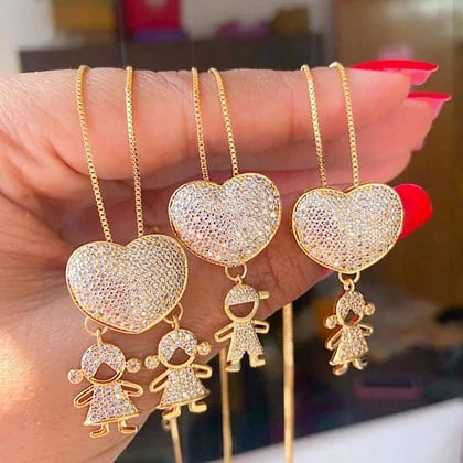 💖49%💖Love and my kids [Mother's Love Necklace]