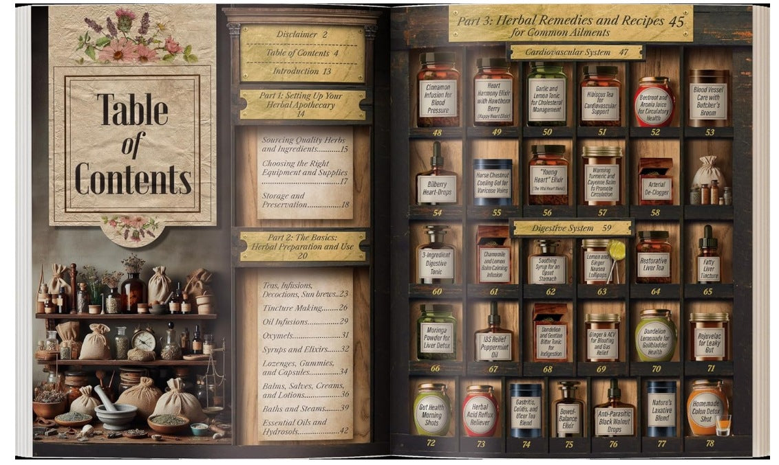 🔥Forgotten Apothecary Book