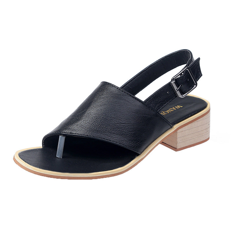 👡Women's soft pointed leather sandals