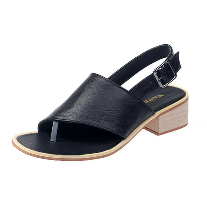 👡Women's soft pointed leather sandals