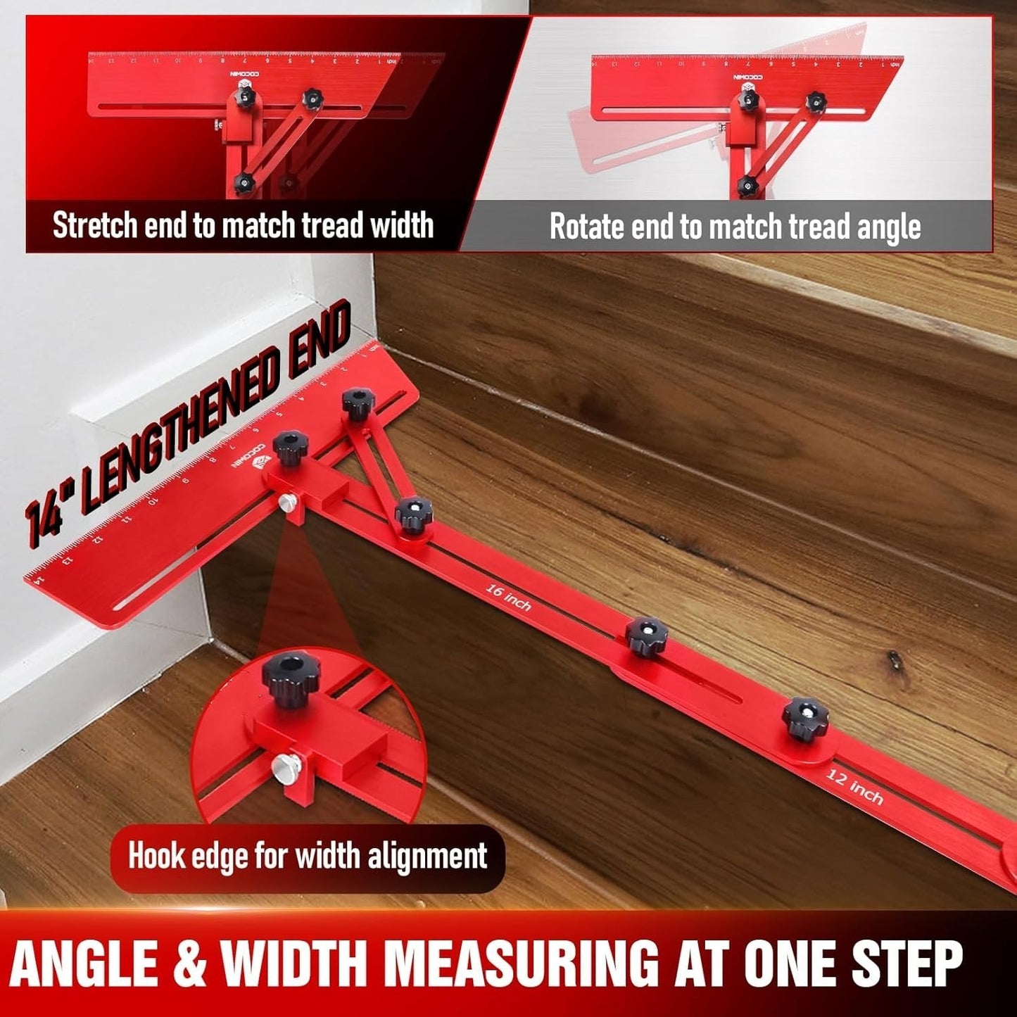 Solid Stair Tread Gauge —(⚡New arrival, limited quantity⚡)