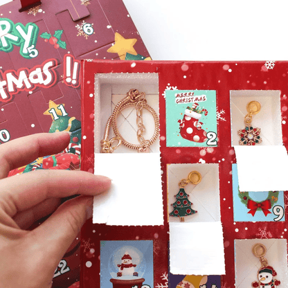 diy christmas advent calendar bracelets set
