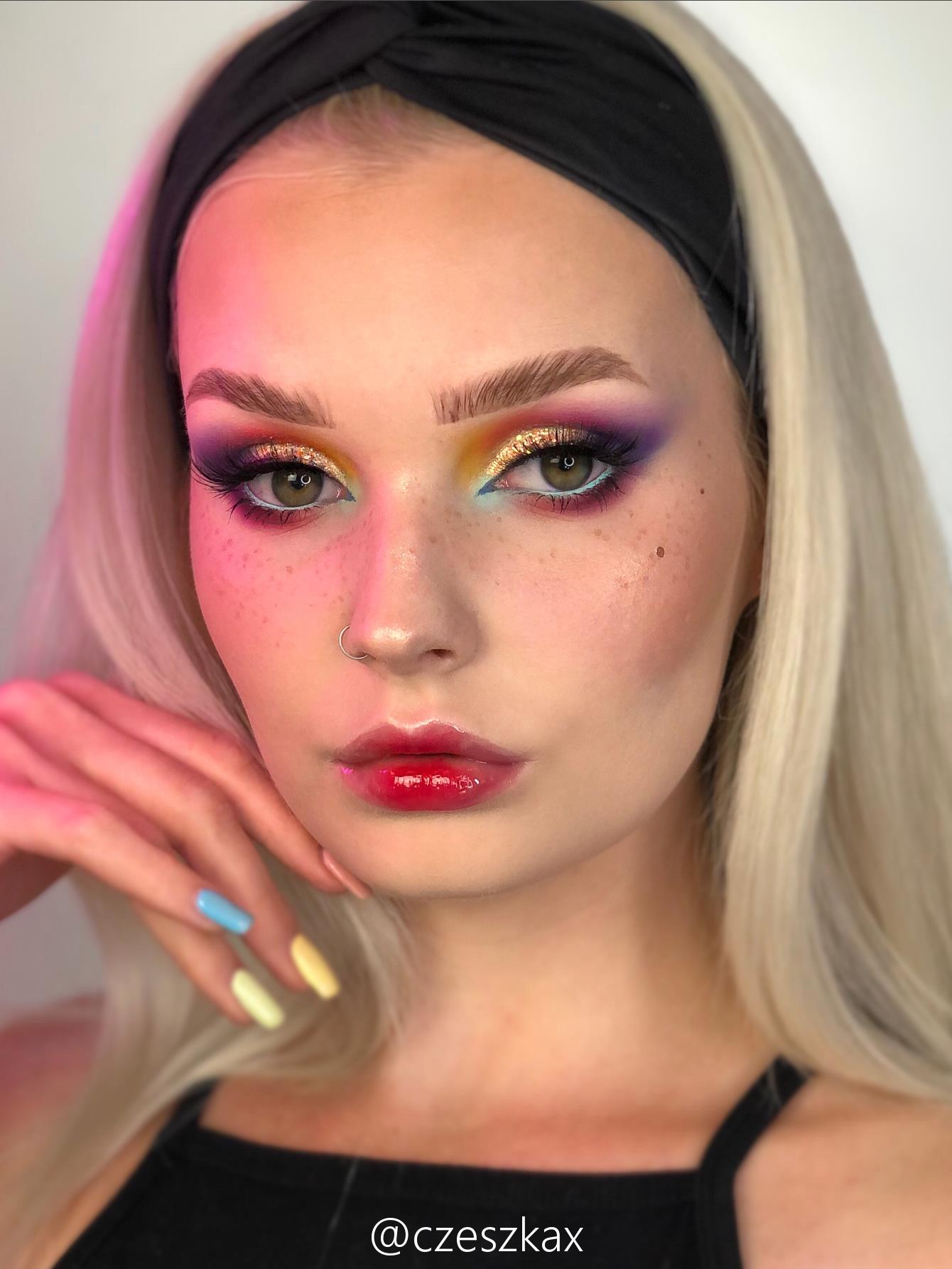multi color eyeshadow palette