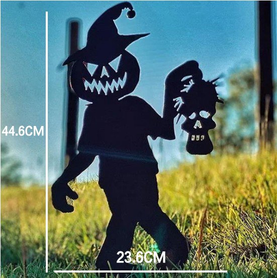 commsmarket-👻Cute and Unique Ghost Zombies - Halloween Yard Decor Metal  Art👻