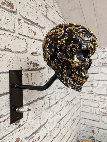 🏴‍☠️Motorcycle helmet and jacket skull holder