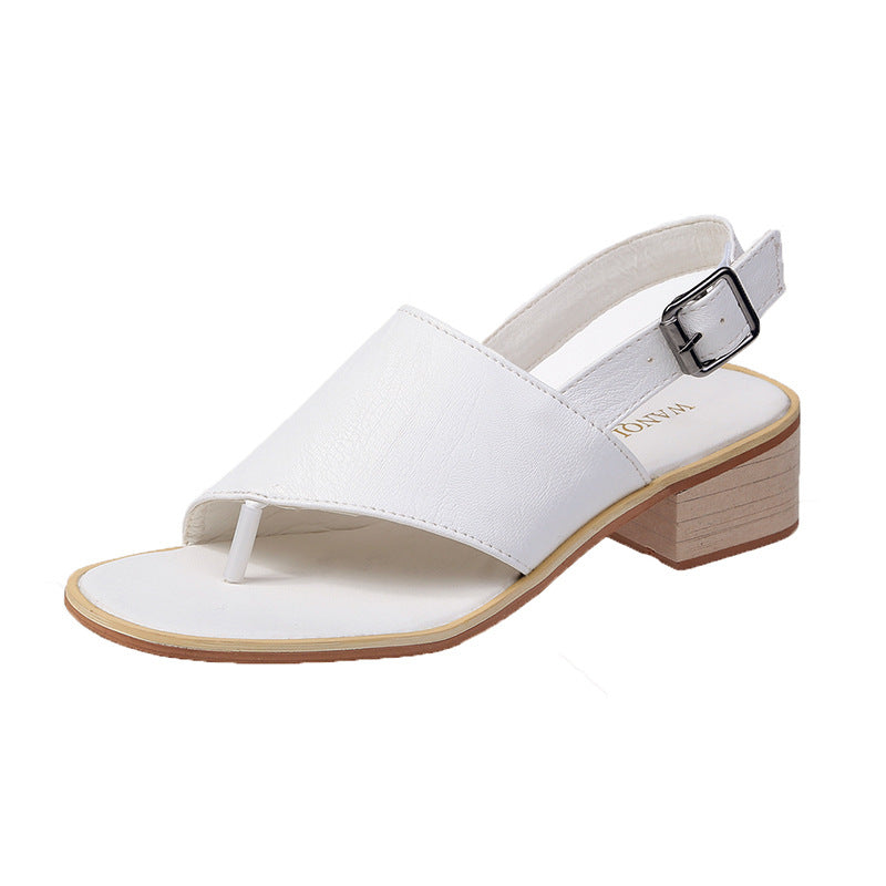 👡Women's soft pointed leather sandals