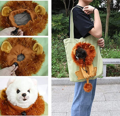 (  Promotion 50% OFF!⚡) Pet Canvas Shoulder Carrying Bag